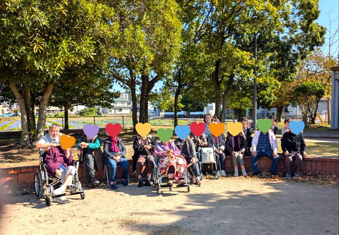 秋の遠足。みどりんぱぁーく🌳